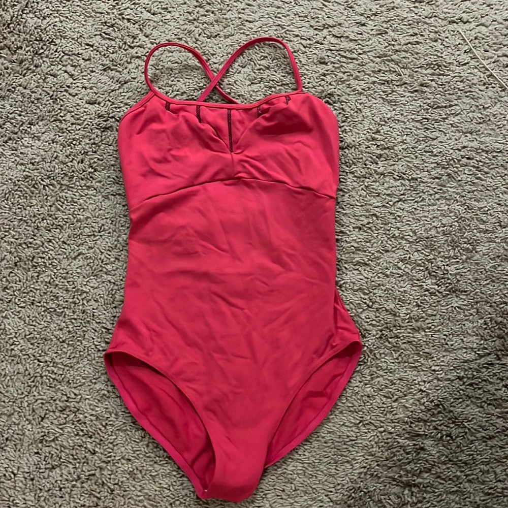 Unique pink Mirella leotard